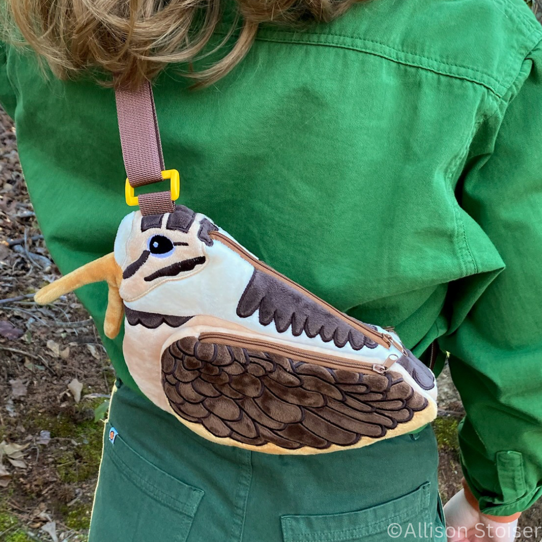 American Woodcock Plush Crossbody Bag