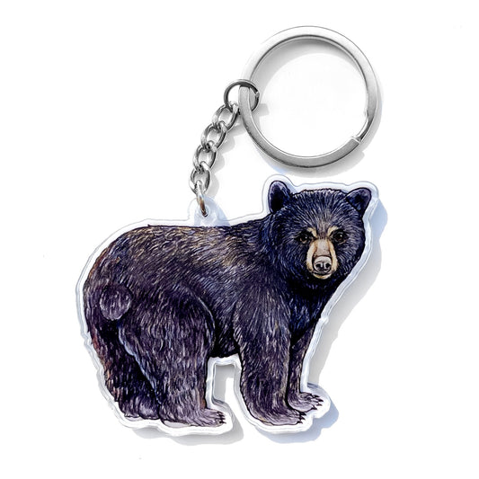 American Black Bear Keychain