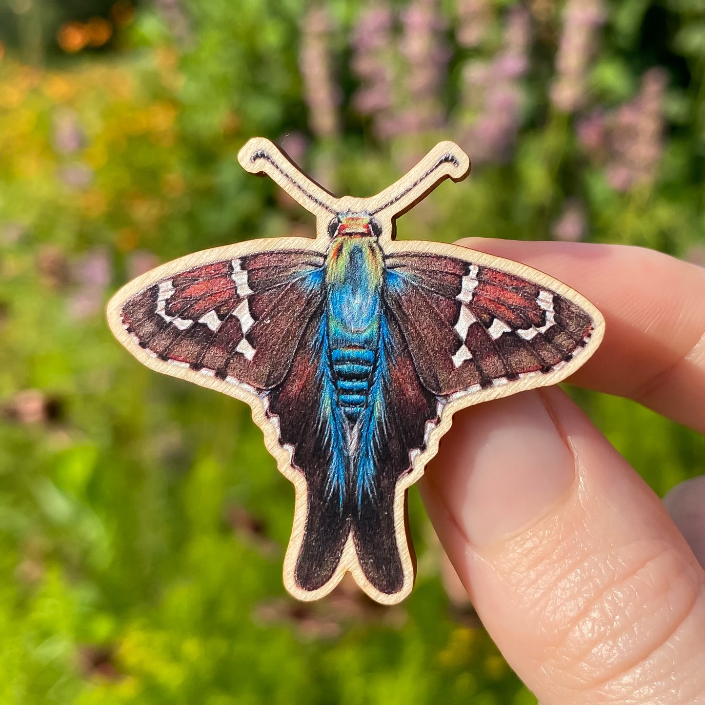 Long-Tailed Skipper Pin