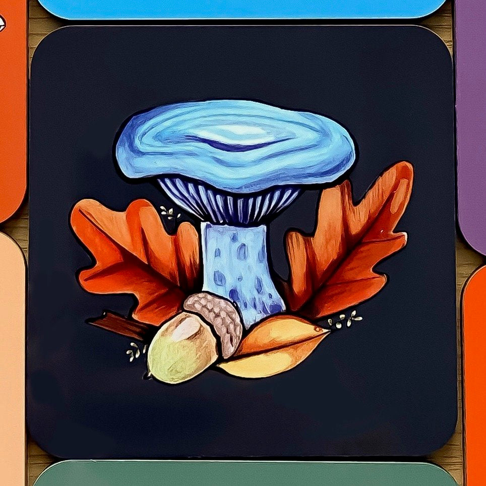 Mushroom Coasters (Individual)