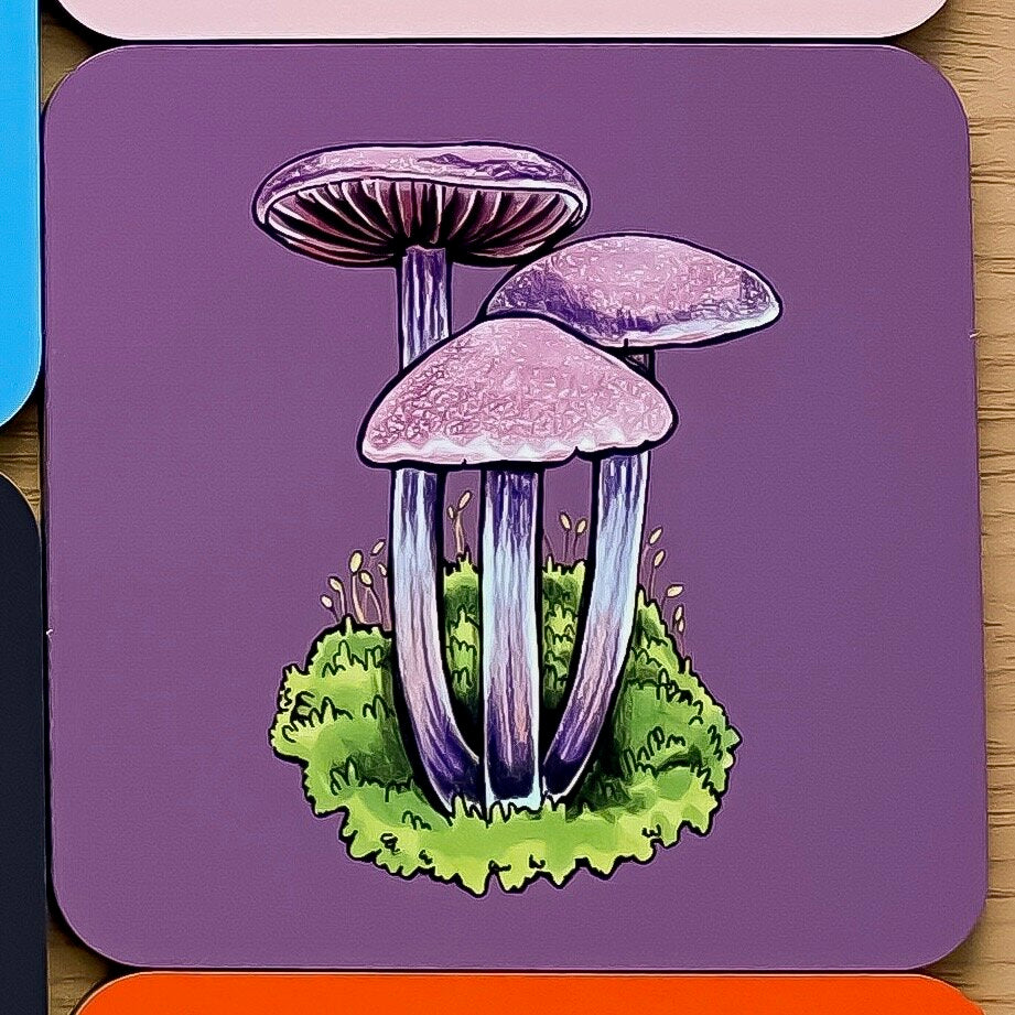 Mushroom Coasters (Individual)