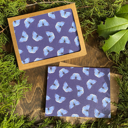 A postcard featuring owls from the Southern United States