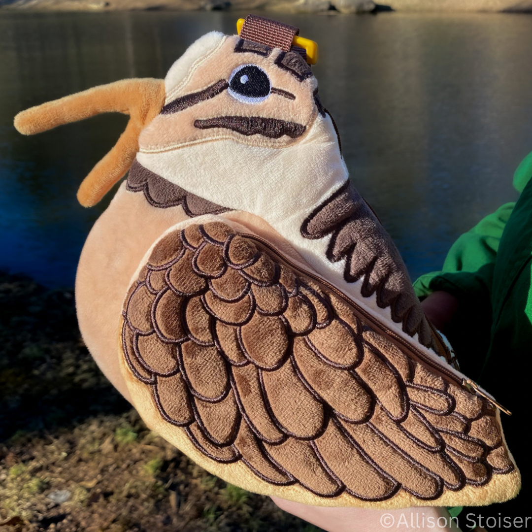 American Woodcock Plush Crossbody Bag