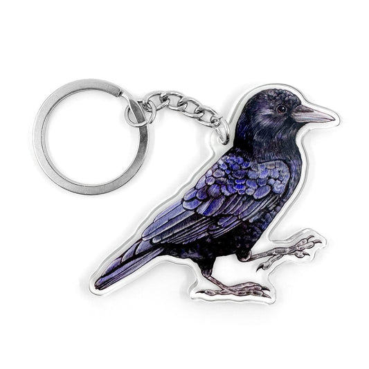 American Crow Keychain