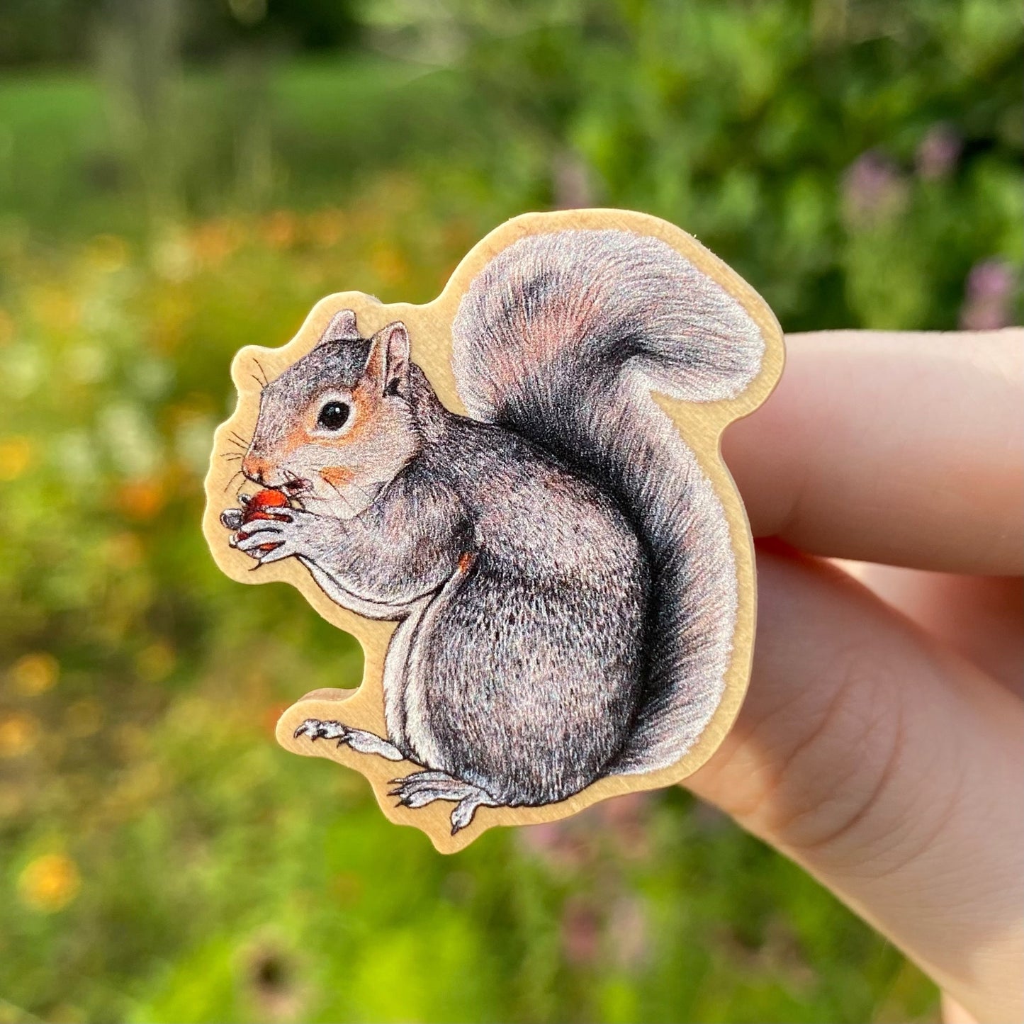 Eastern Gray Squirrel Pin