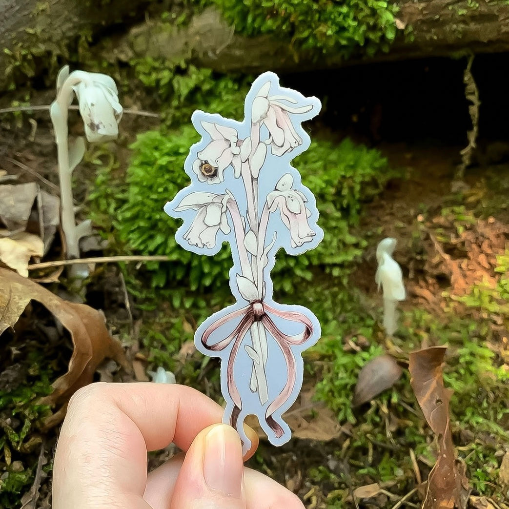 Vinyl sticker of ghost pipes