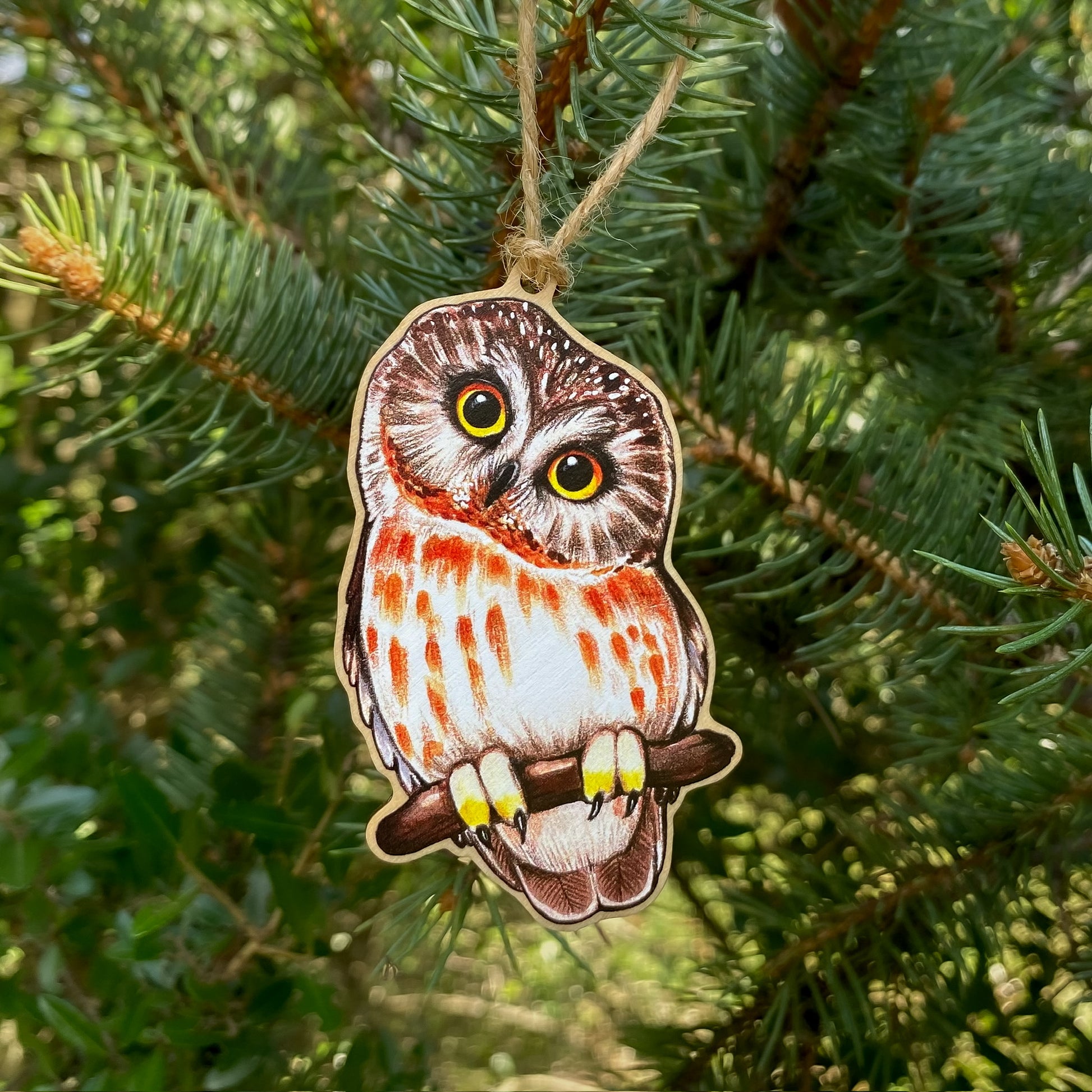 Saw-whet Owl Ornament