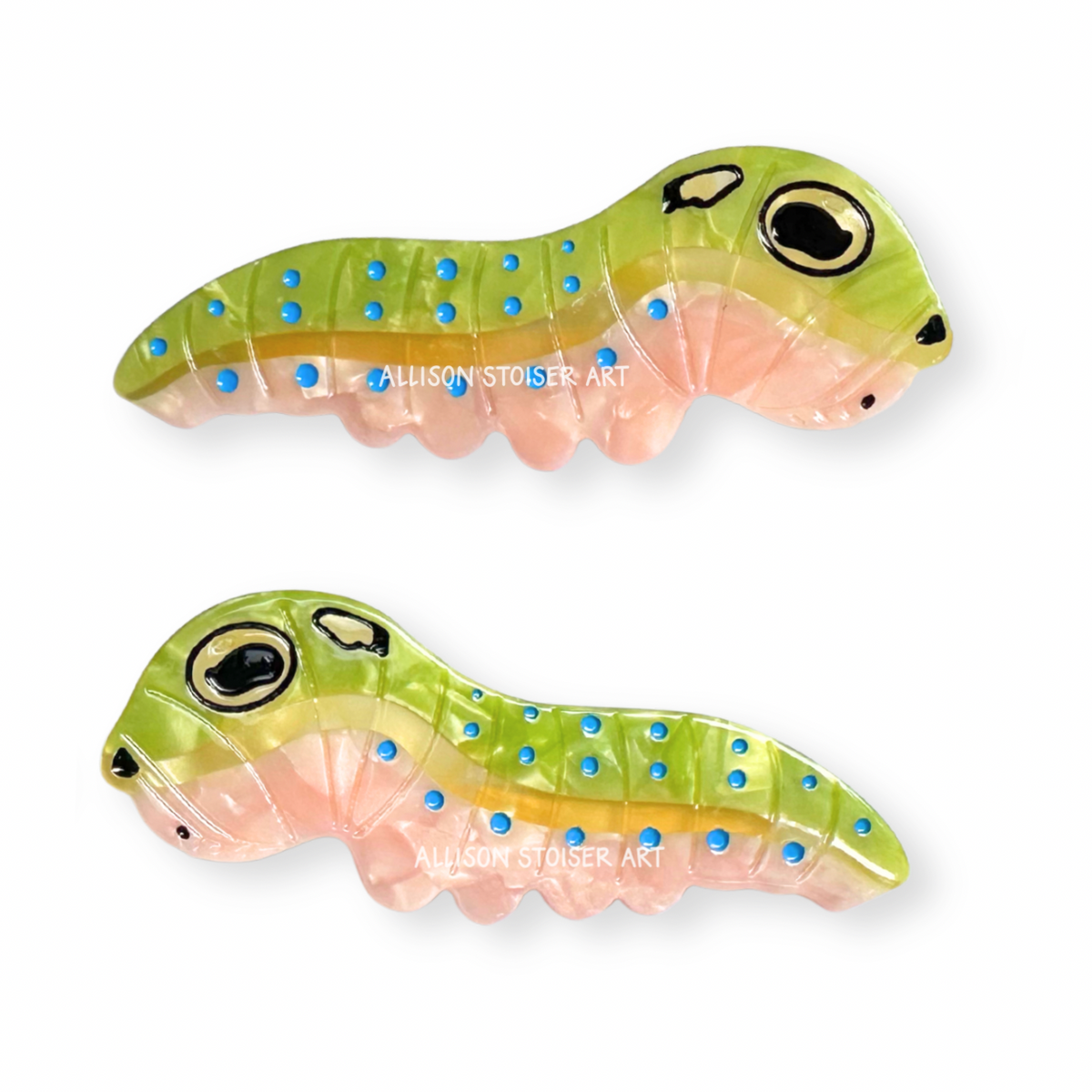 Spicebush Swallowtail Hair Clips