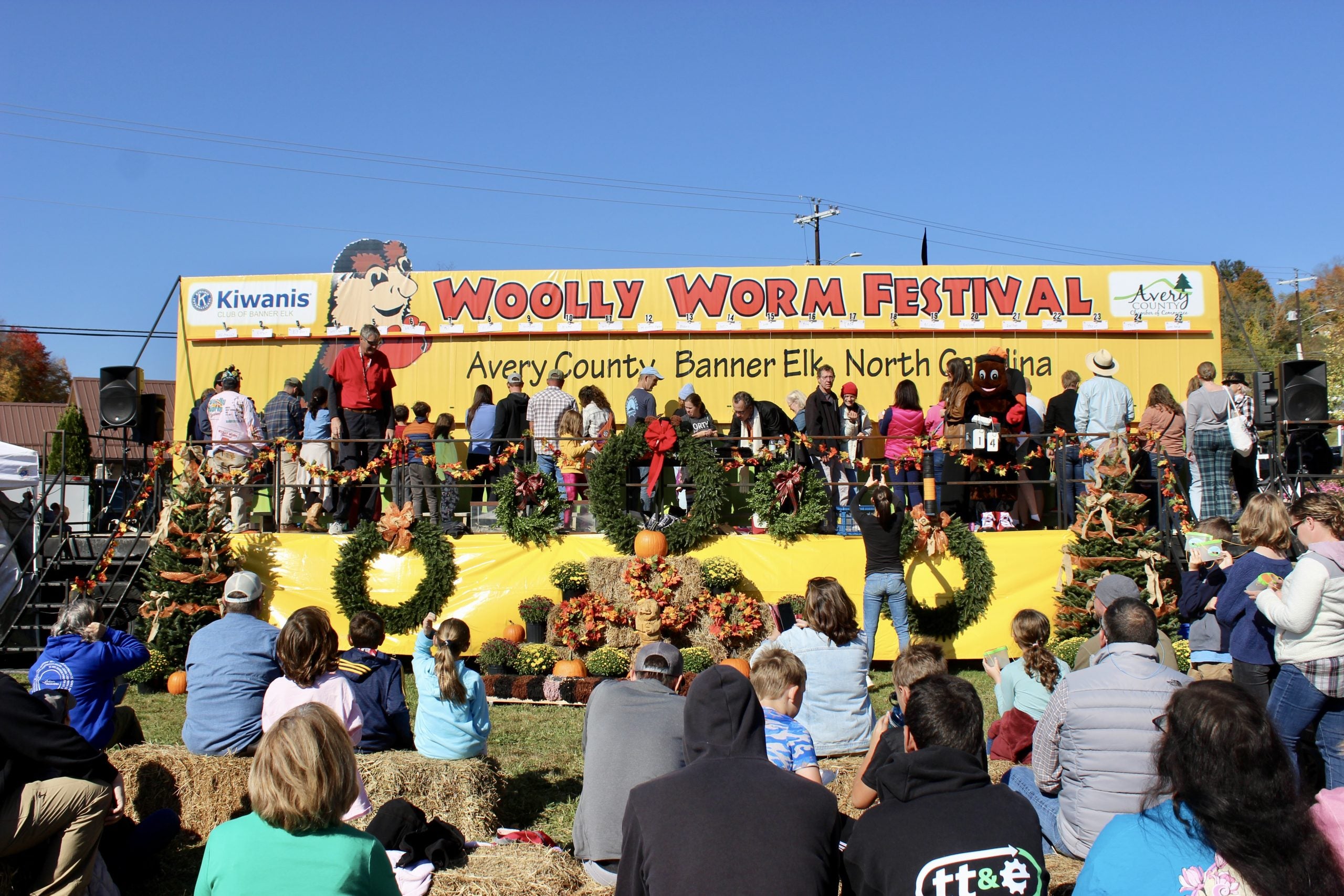 Woolly Worm Festival Stage