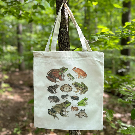 Frogs and Toads Tote Bag