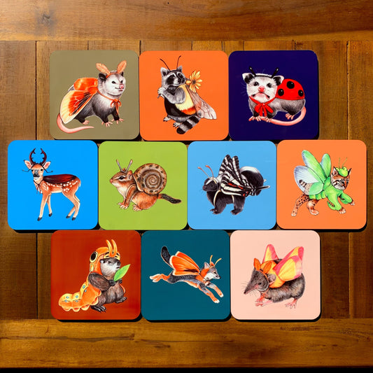Costume Creature Coasters (Individual)