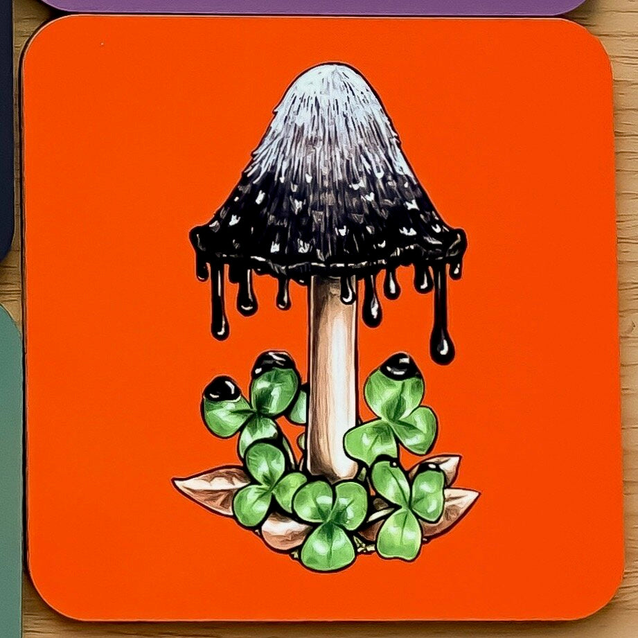 Mushroom coasters