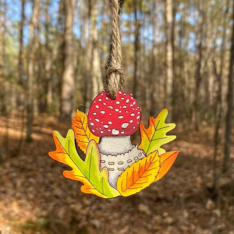 Fly Agaric Hand-painted Ornament