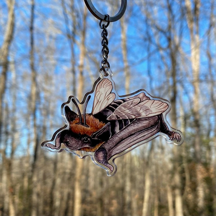 Bee Bat Keychain